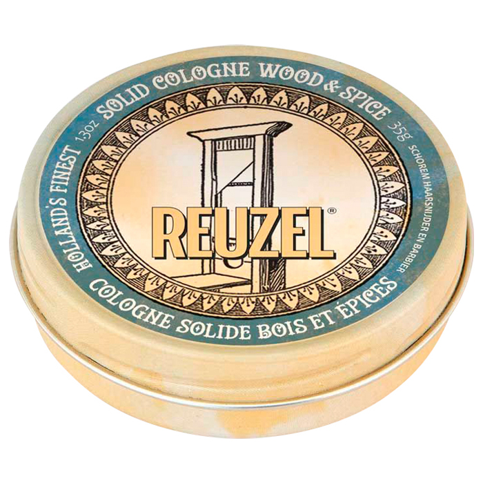Твердий одеколон після гоління Wood & Spice Solid Cologne Balm Reuzel, 35 г