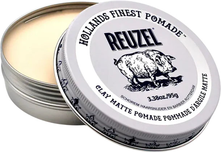 Reuzel помада для волосся сильної фіксації Clay Matte Pomade Strong Hold 95 г — купити в Україні
