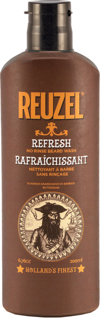 Reuzel шампунь для бороды Refresh No Rinse Beard Wash 200 мл — купить в Украине