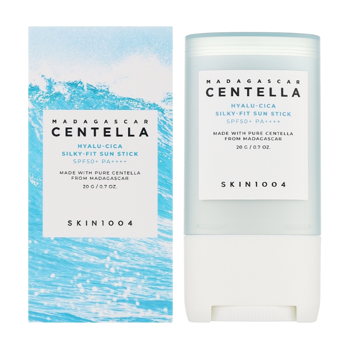 Солнцезащитный стик Madagascar Centella Hyalu-Cica Silky-Fit Sun Stick SPF50+ PA++++ Skin1004, 20 г
