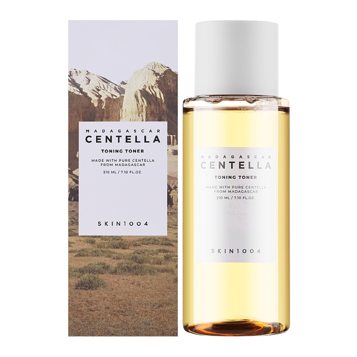 Зволожуючий тонер з центелою та гіалуроновою кислотою Madagascar Centella Toning Toner Skin1004, 400  мл