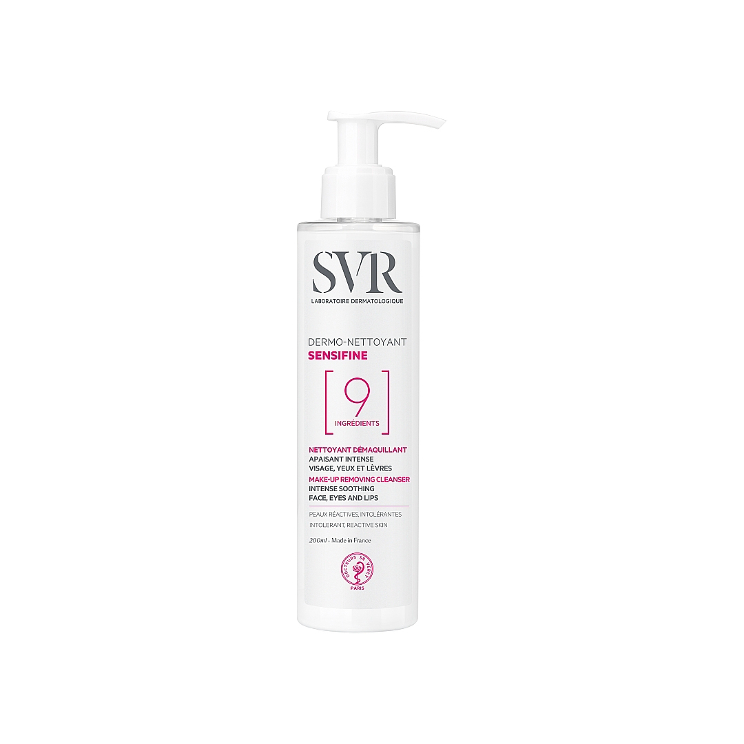 SVR Очищувальний крем-гель Sensifine Dermo Nettoyant Make-up Removing Cleanser, 200 мл