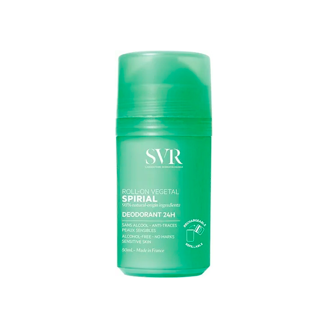 SVR Кульковий дезодорант-антиперспірант Spirial Roll-On Vegetal Deodorant 24H, 50 мл