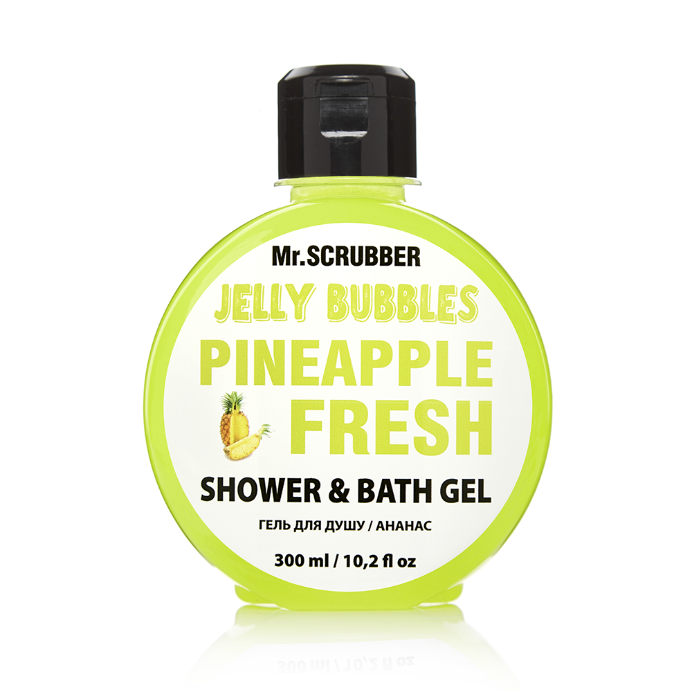 Mr.Scrubber Jelly Bubbles Pineapple — гель для душа, 300 мл