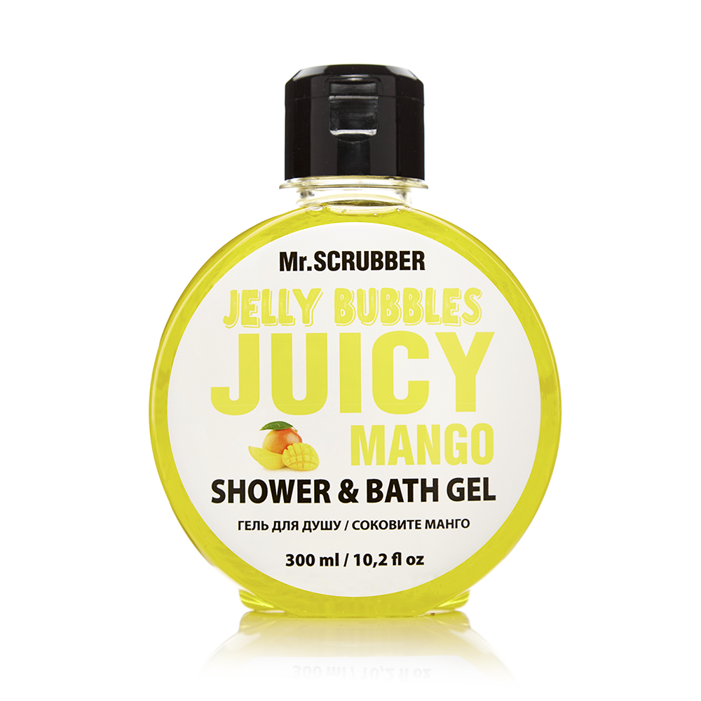 Mr.Scrubber Jelly Bubbles Juicy Mango — гель для душа, 300 мл