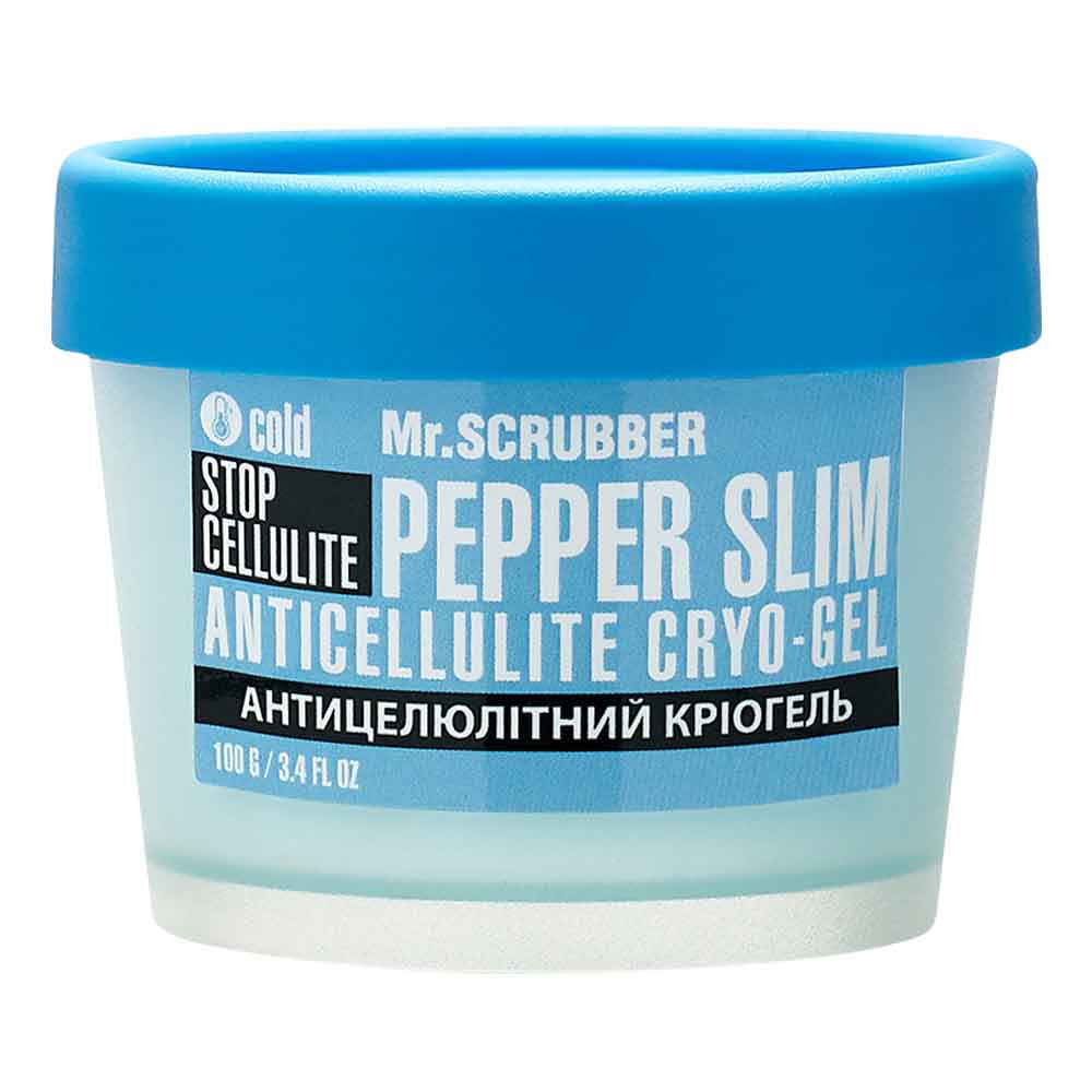 Mr.Scrubber Антицелюлітний кріо гель для тіла Stop Cellulite Pepper Slim, 100 мл