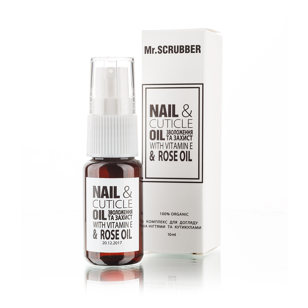 Mr.Scrubber Масло для ухода за ногтями и кутикулой Nail & Cuticle Oil Complex, 10 мл