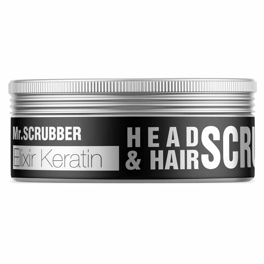 Скраб для волосся і шкіри голови Elixir Keratin Mr.SCRUBBER, 100 мл