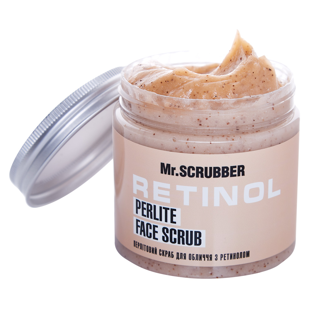 Скраб для обличчя з ретинолом Retinol Perlite Face Scrub Mr.SCRUBBER, 200г