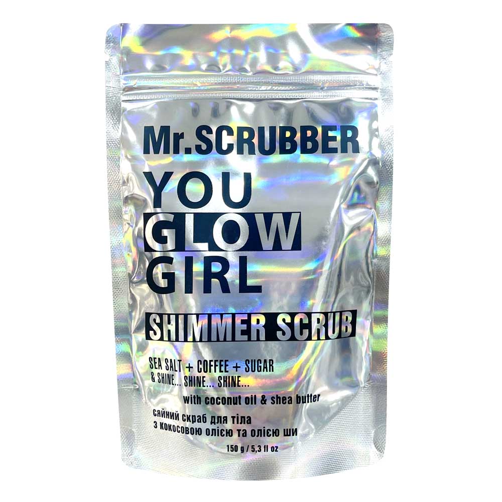 Скраб для тіла Shimmer Scrub Mr.SCRUBBER, 150г