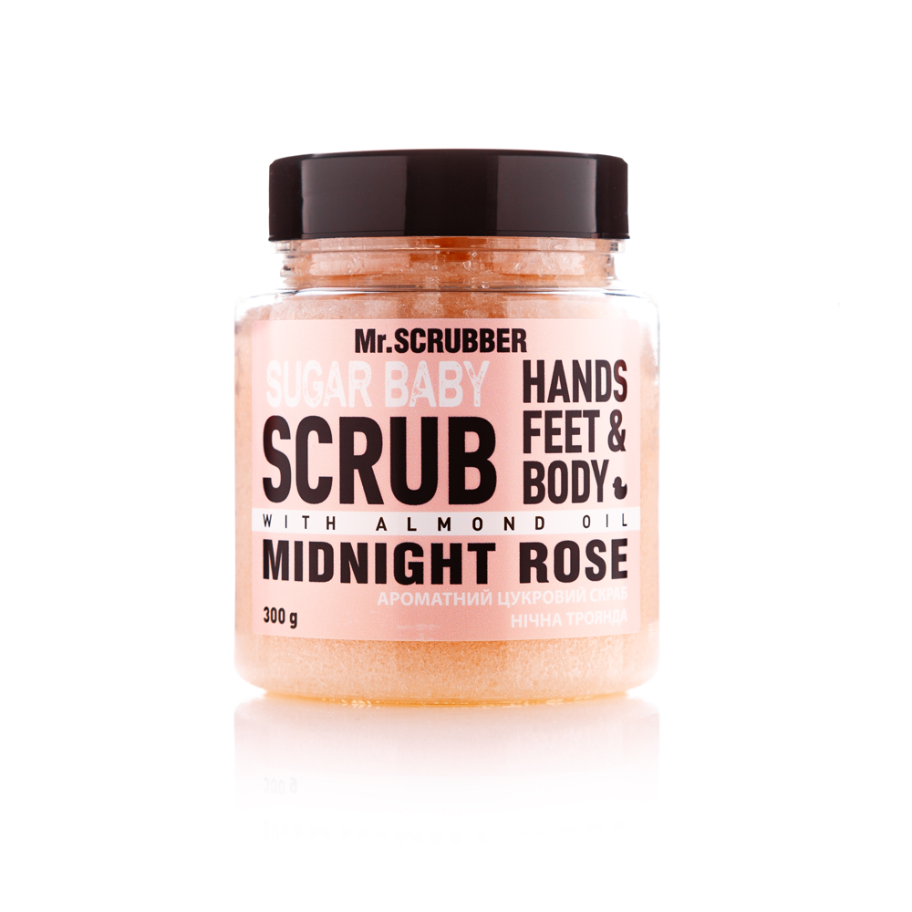 Цукровий скраб для тіла Sugar Baby Midnight Rose Mr.SCRUBBER, 300г