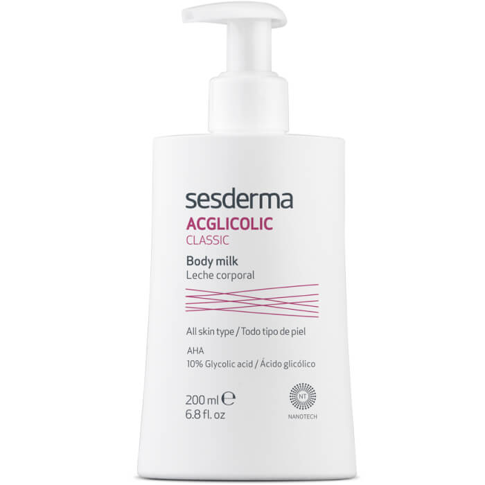 Зволожуюче молочко для тіла Acglicolic Body Milk Sesderma, 200 мл