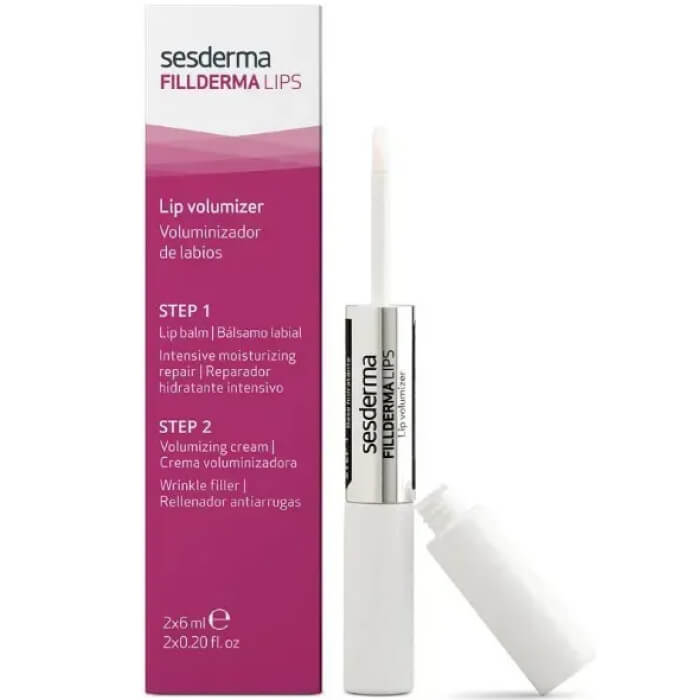 Засіб для збільшення губ Fillderma Lips Lip Volumizer Sesderma, 2x6 мл