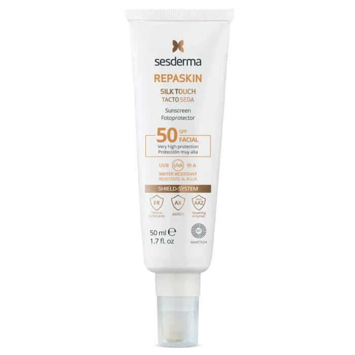 Сонцезахисний крем для обличчя Repaskin Facial Sunscreen Fotoprotector SPF50 Sesderma, 50 мл