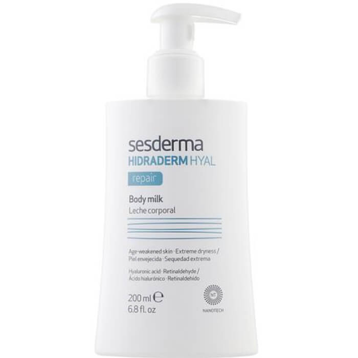Відновлююче молочко для тіла Hidraderm Repair Body Milk Sesderma, 200 мл