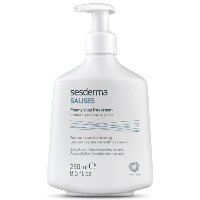 Очищуючий крем для вмивання Salises Foamy Soap-Free Cream Sesderma, 250 мл