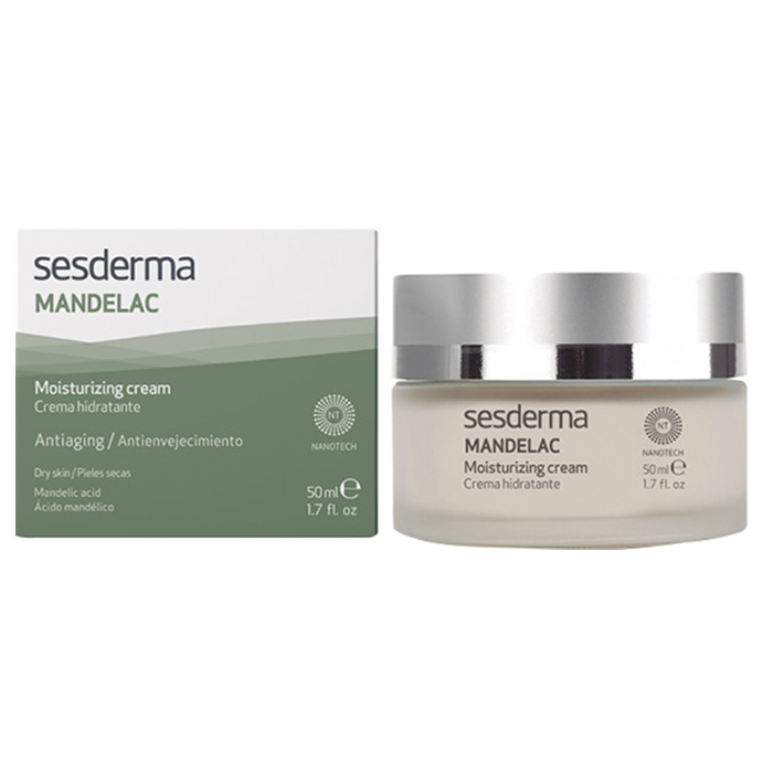 Зволожувальний крем з мигдальною кислотою Mandelac Moisturizing Cream Sesderma, 50 мл