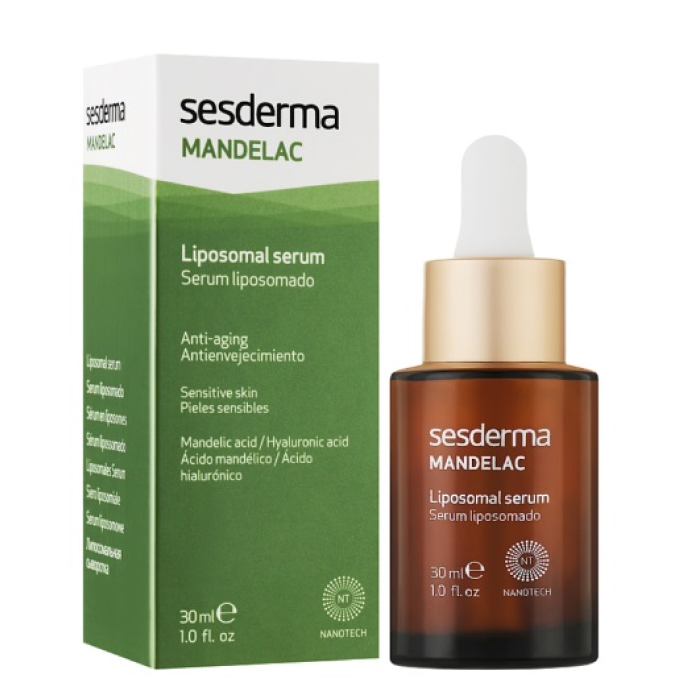 Ліпосомальна сироватка з мигдальною кислотою Mandelac Liposomal Serum Sesderma, 30 мл