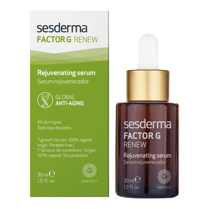 Антивікова сиворотка для обличчя з ліпідними везикулами Factor G Lipid Bubbles Facial Serum Sesdermaorator