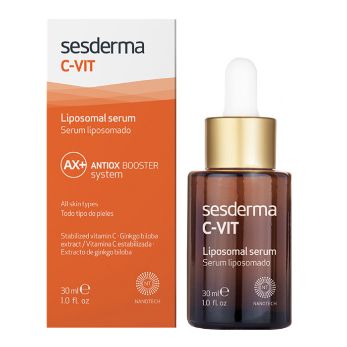 Ліпосомальна сироватка з вітаміном С C-VIT Liposomal Serum Sesderma, 30 мл
