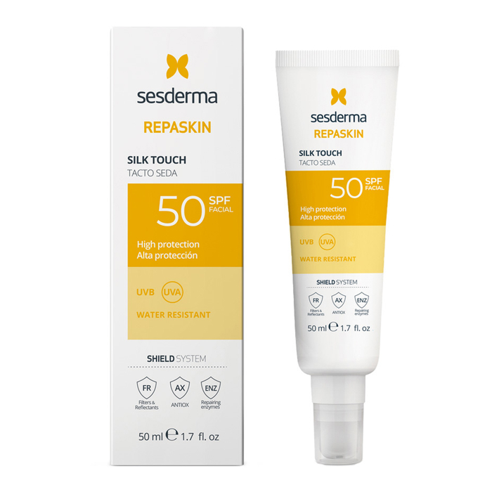 Сонцезахисний крем для обличчя Repaskin Silk Touch Facial SPF 50 Sesderma, 50 мл