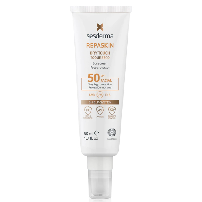 Сонцезахисний засіб для обличчя з тонуючим ефектом Repaskin Silk Touch Color SPF 50 Sesderma, 50