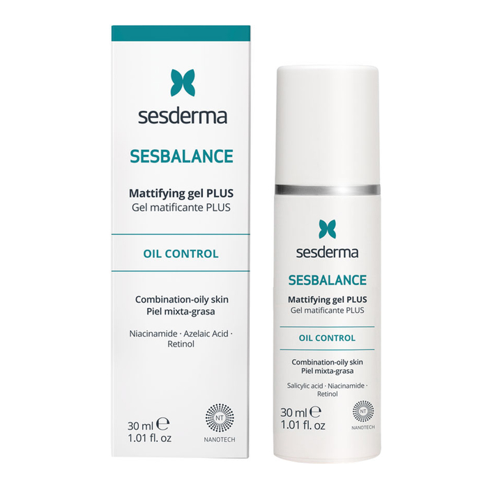 Гель для обличчя Sesbalance Mattifying Gel Plus Sesderma, 30 мл