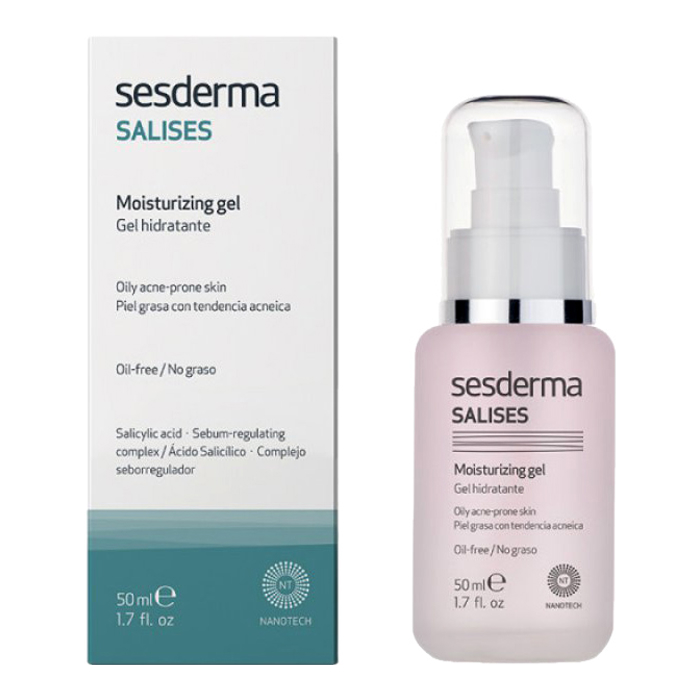 Увлажняющий гель для жирной кожи Salises Moisturizing Gel Sesderma, 50 мл