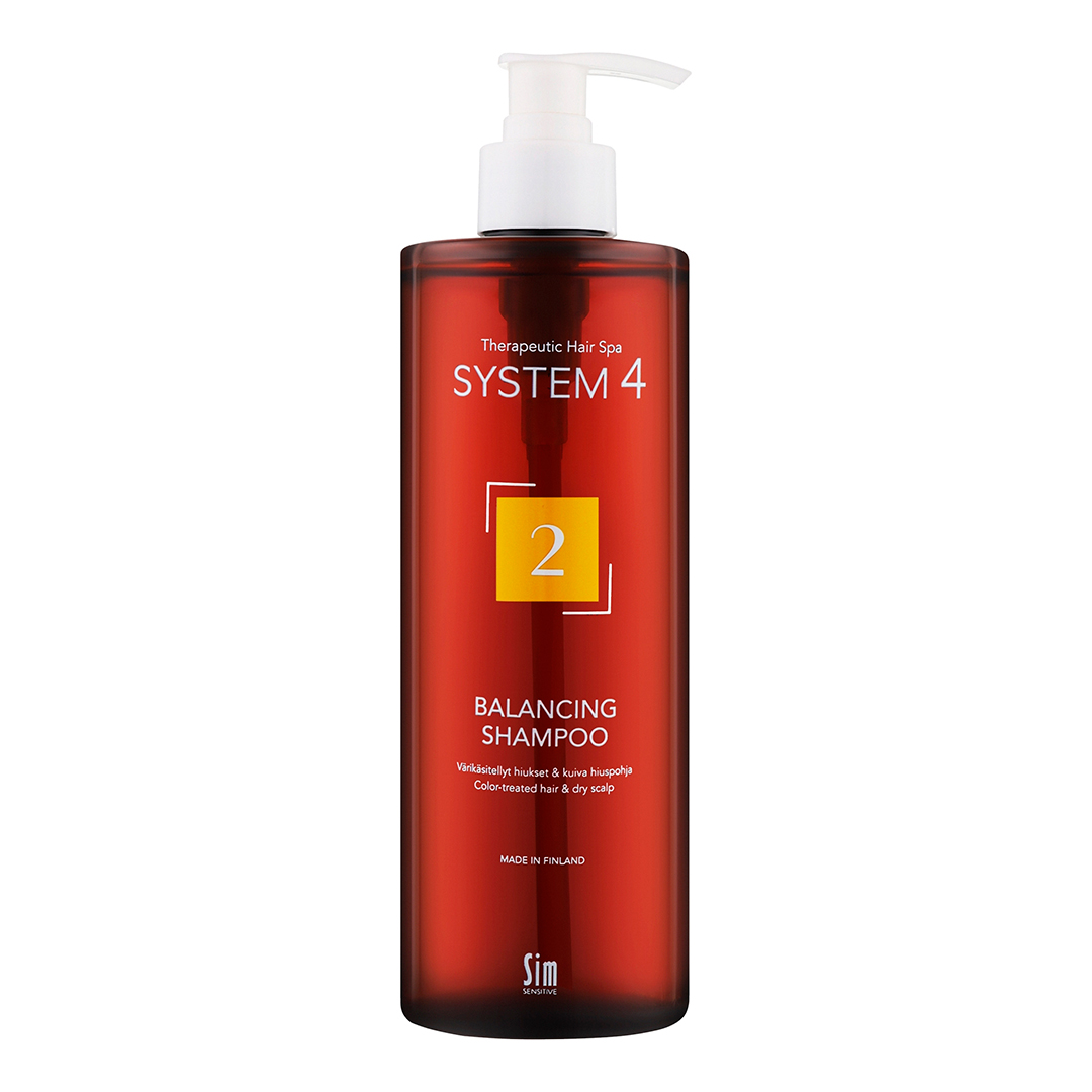 Sim Sensitive Шампунь System 4 №2 Balancing Shampoo для сухих, окрашенных и повреждённых волос, 500