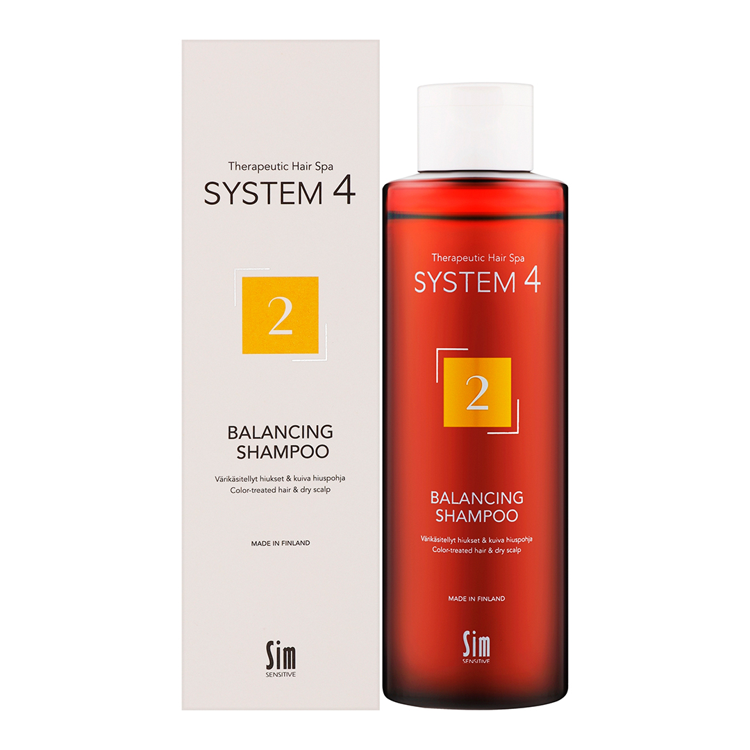 Sim Sensitive Шампунь System 4 №2 Balancing Shampoo для сухого, фарбованого та пошкодженого волосся, 250 мл