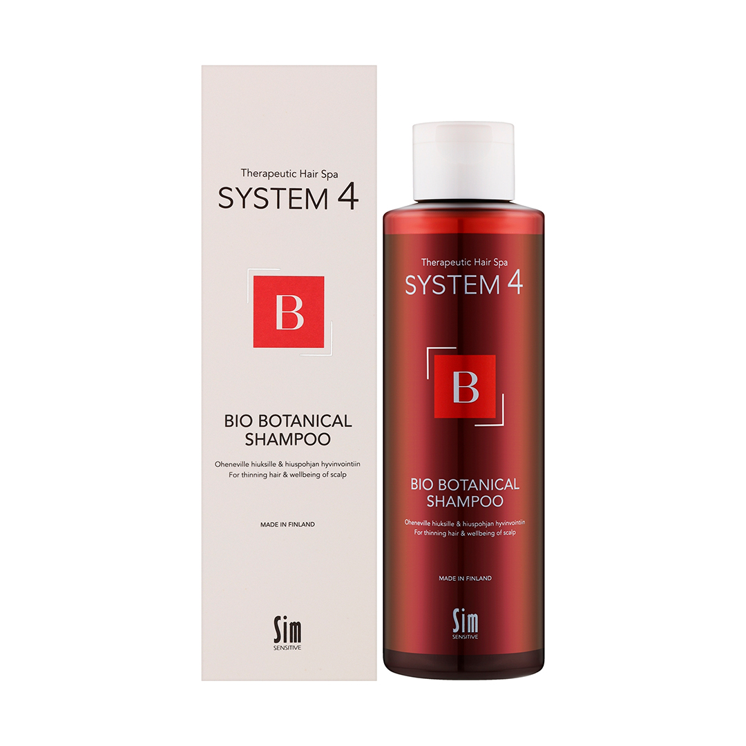 Sim Sensitive Био ботанический шампунь System 4 Bio Botanical Shampoo против выпадения волос, 250 мл