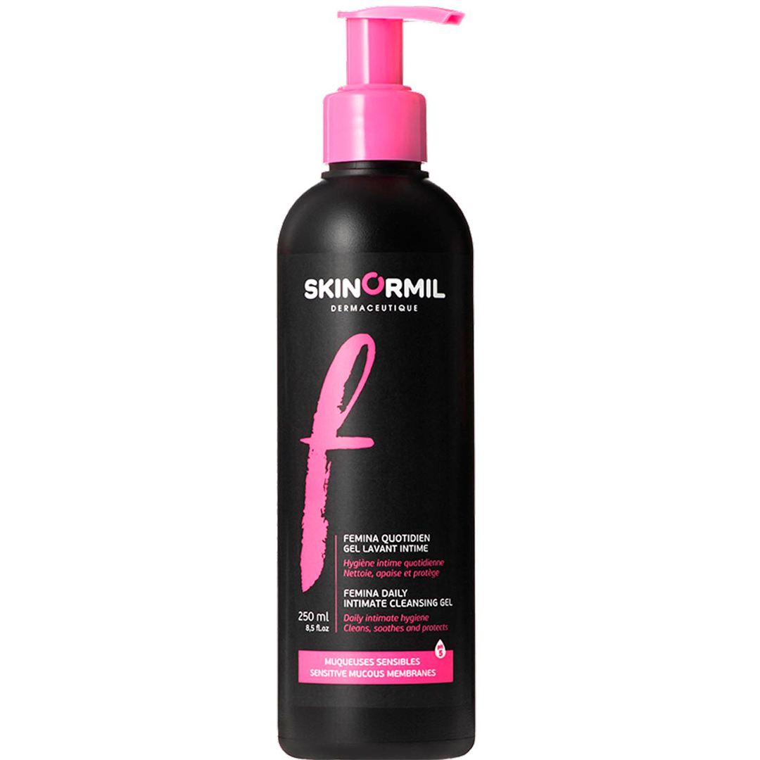 Skinormil Очищувальний гель для щоденної інтимної гігієни з дозатором Femina Daily, 250 мл