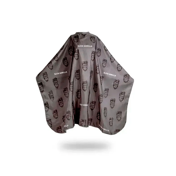 Slick Gorilla Barber Cape Black — перукарська накидка