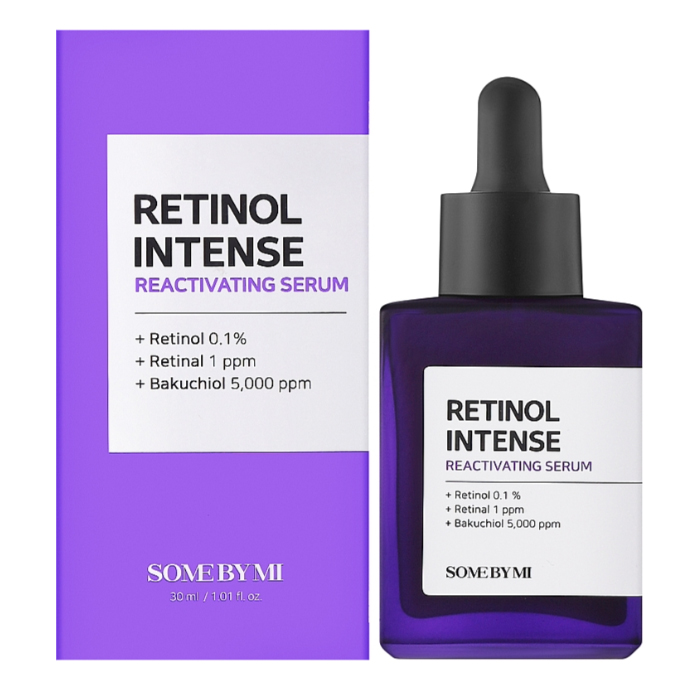Інтенсивна сироватка для обличчя з ретинолом Retinol Intense Reactivating Serum Some By Mi, 30  мл