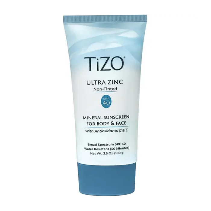 Крем для тела и лица  без оттенка Ultra Zinc Body & Face Non-Tinted SPF 40 TiZO, 100 мл