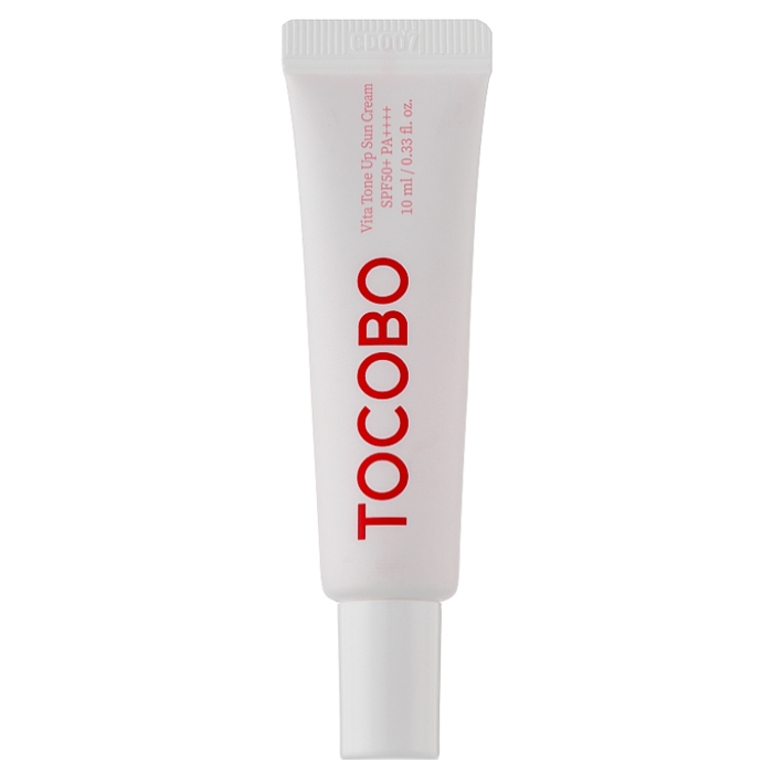 Тонуючий сонцезахисний крем Vita Tone Up Sun Cream SPF50+ PA++++ TOCOBO, 10 мл