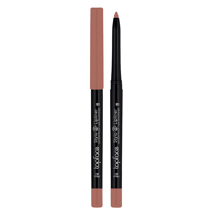 Автоматический водостойкий карандаш Waterproof Stylo Lipliner TopFace 003,  0.29 г