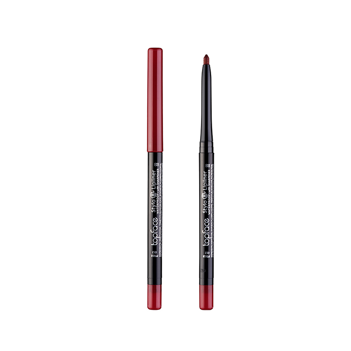 Автоматический водостойкий карандаш Waterproof Stylo Lipliner TopFace 012,  0.29 г
