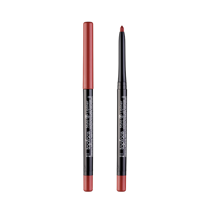 Автоматический водостойкий карандаш Waterproof Stylo Lipliner TopFace 015,  0.29 г