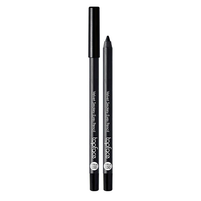 Олівець для очей водостійкий Velvet Smokey Eyes Pencil TopFace 003, 1.2 г