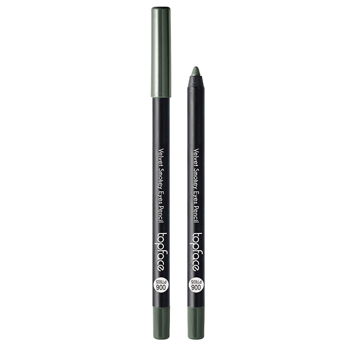 Олівець для очей водостійкий Velvet Smokey Eyes Pencil TopFace 006, 1.2 г