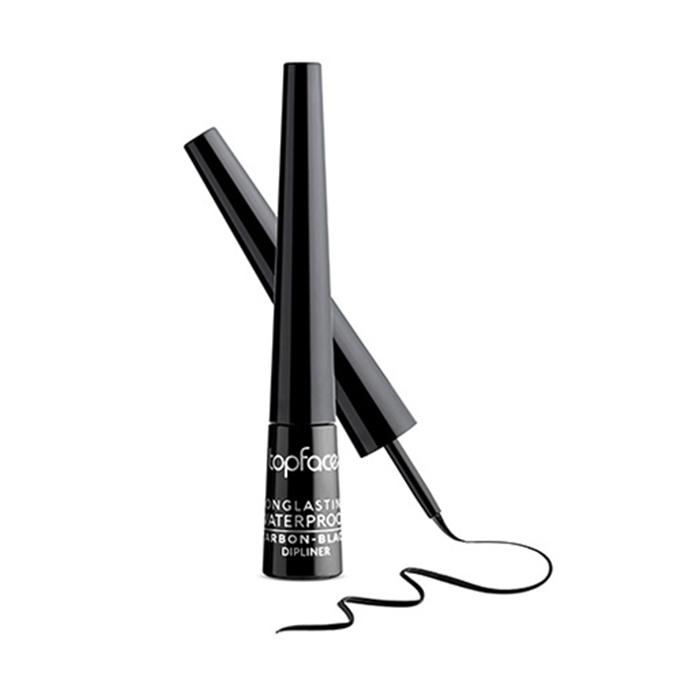 Підводка для повік Dipliner Shine TopFace Carbon Black, 2.5 мл