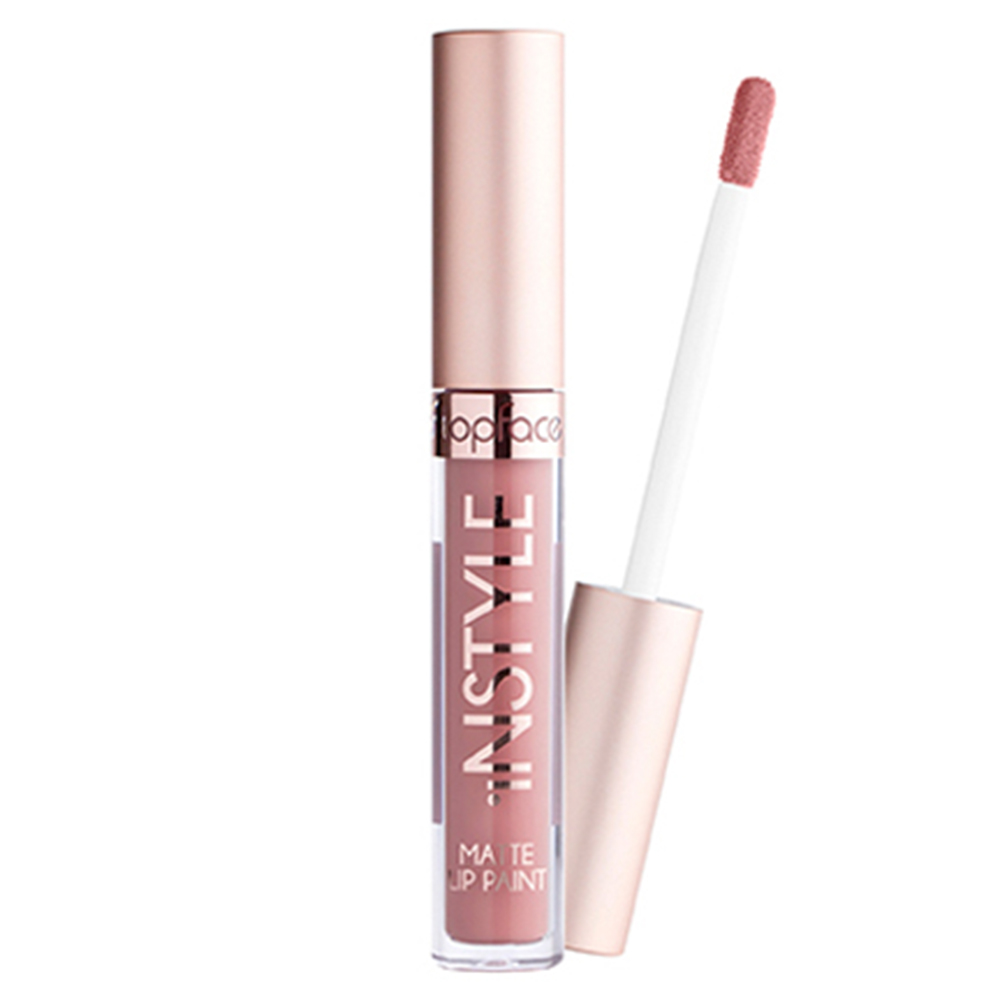 Жидкая помада для губ Matte Lip Paint TopFace 001,  3.5 мл