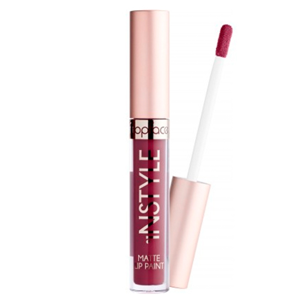 Жидкая помада для губ Matte Lip Paint TopFace 014,  3.5 мл