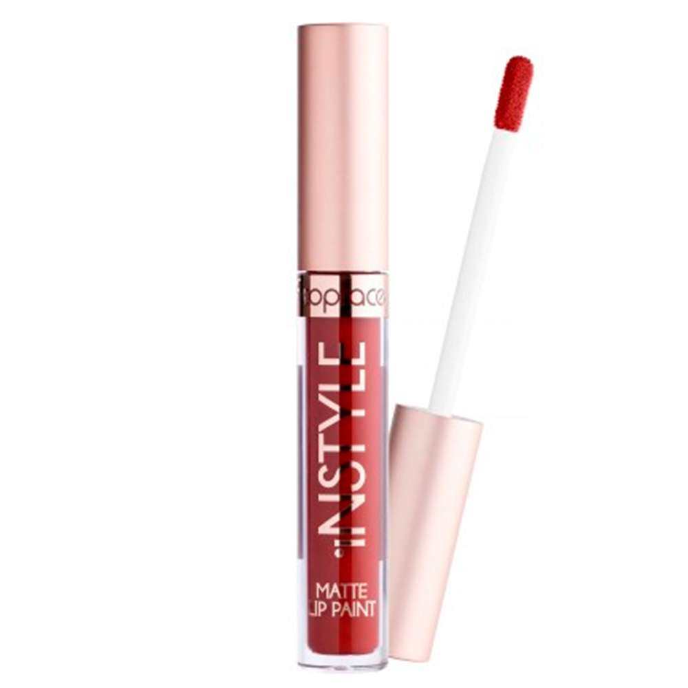 Жидкая помада для губ Matte Lip Paint TopFace 015,  3.5 мл