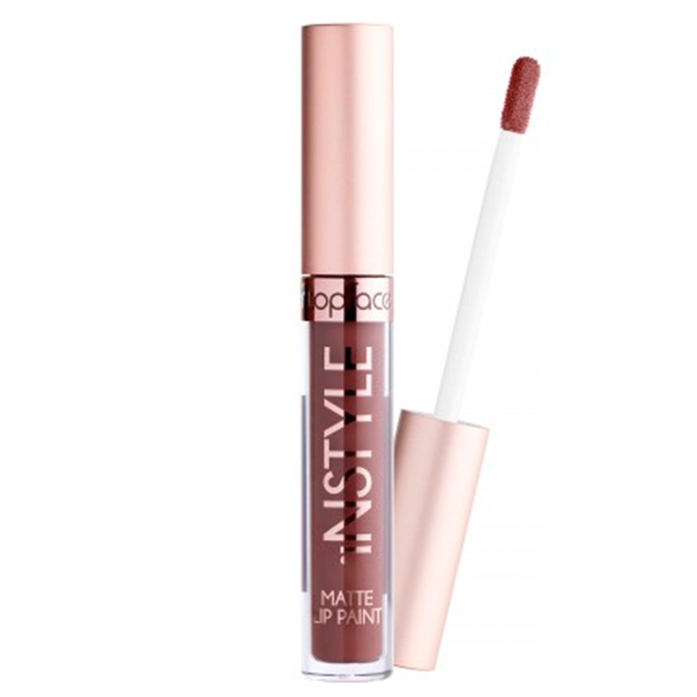 Жидкая помада для губ Matte Lip Paint TopFace 017,  3.5 мл