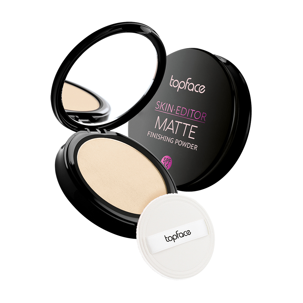Пудра компактна Skin Editor Matte Powder Topface 03, 10 г