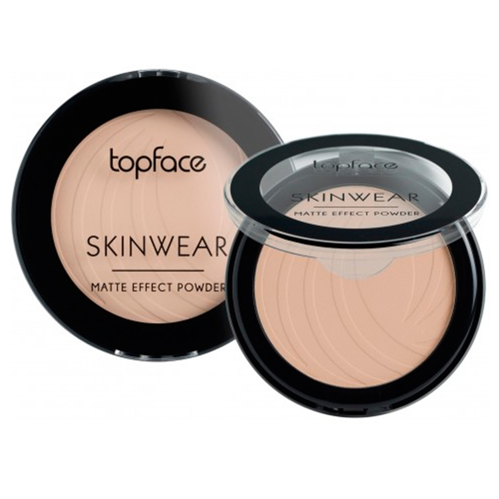 Пудра компактна Skin Wear Matte Effect TopFace 01, 10 г