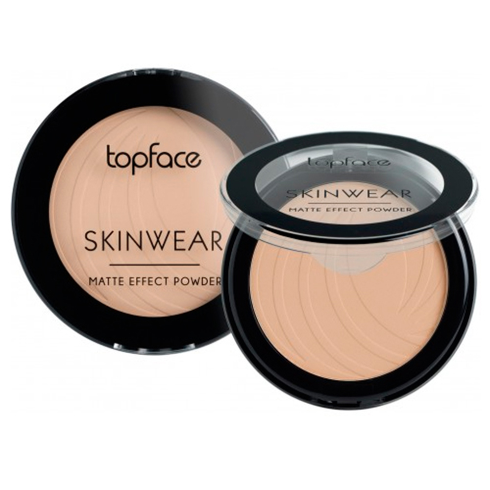 Пудра компактна Skin Wear Matte Effect TopFace 04, 10 г