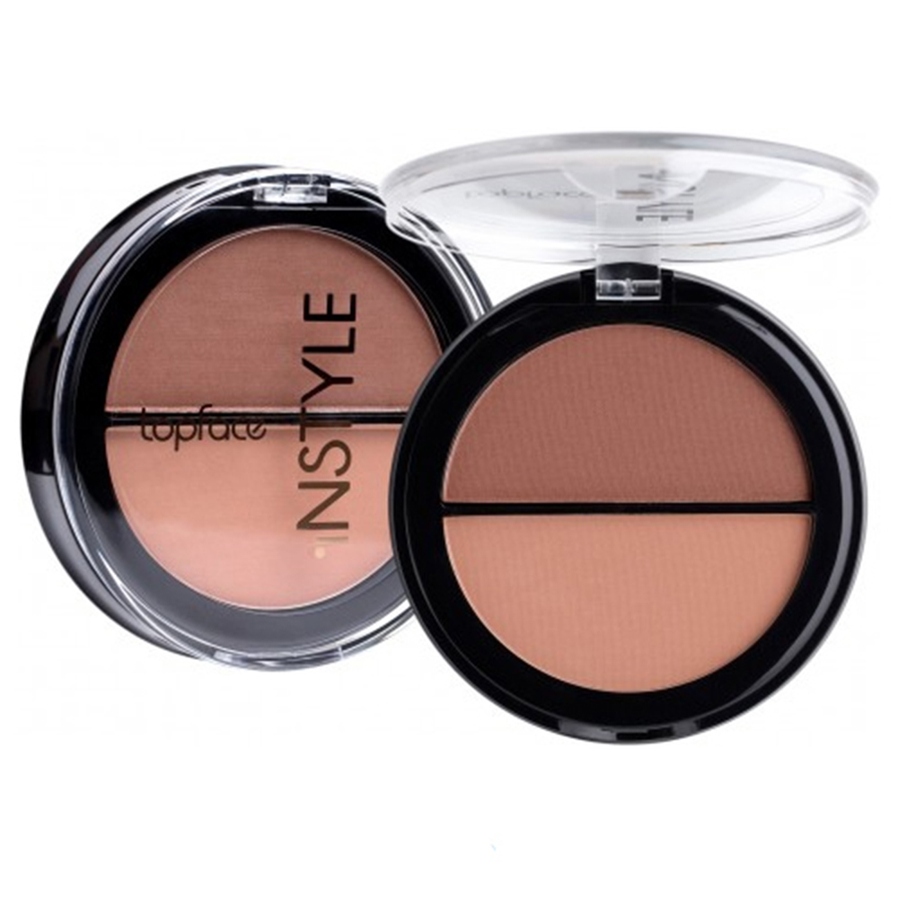 Румяна для лица Instyle Twin Blush On TopFace 007,  10 г